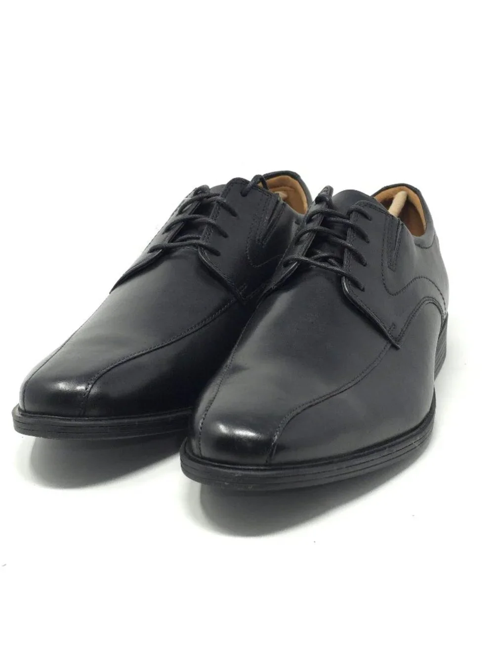 New Clarks Whiddon Pace Black Leather Oxford Men’s 12W